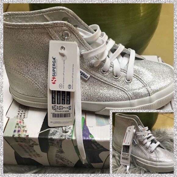 ANTHROPOLOGIE BNWT Superga Sneakers - Picture 2 of 8